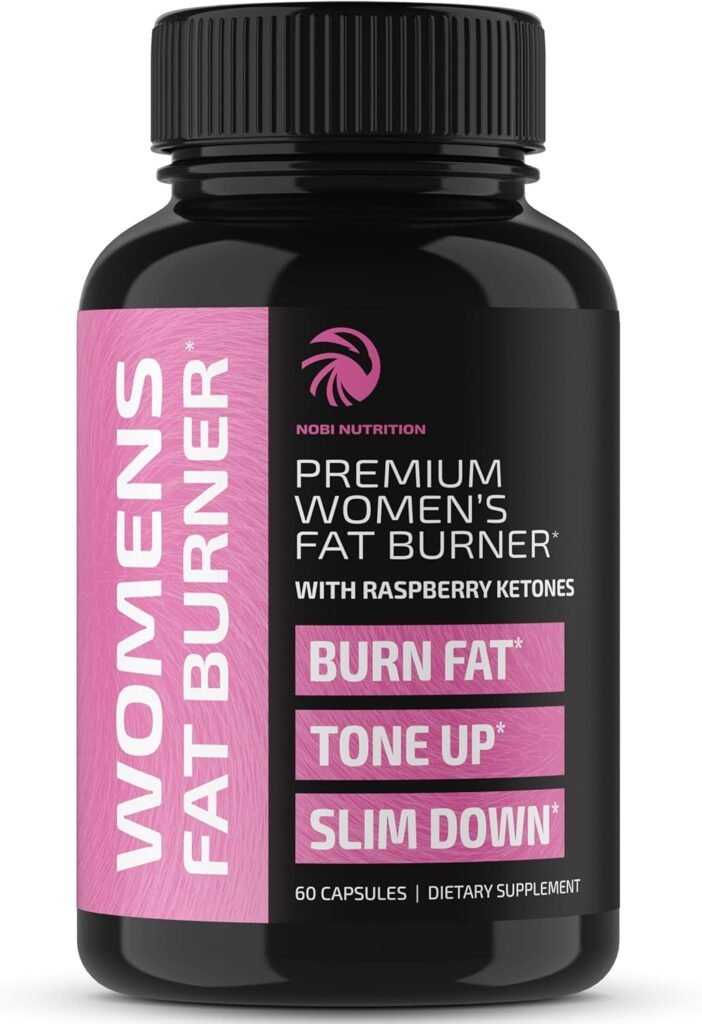 Fat Burners For Women, Weight Loss Pills for Women Belly Fat, Raspberry Ketones, Appetite Suppressant, Metabolism Booster & Bloating Relief Lose Weight and Get In Shape
