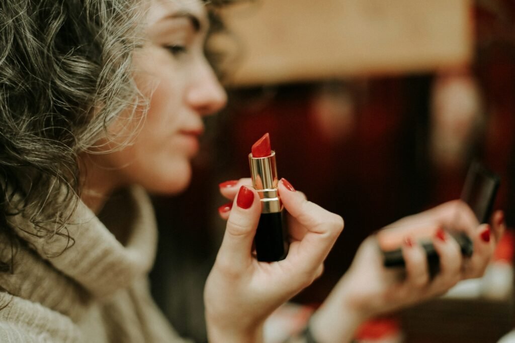 What’s the best way to stop lipstick from smudging on teeth? lose weight and get in shape